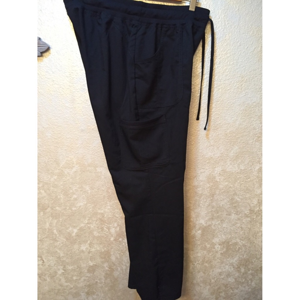 New Black Scrubs Large Petite